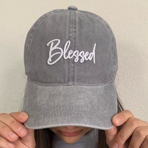 GREY DENIM GREY WASH HAT